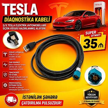 motor bmw: Tesla diaqnostika kabeli S/X Tesla elektrik avtomobilləri üçün xüsusi — 1