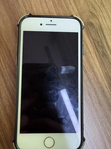 айфон 7 бу цена в бишкеке: IPhone 7, Колдонулган, 128 ГБ, Күмүш, Каптама, 93 %