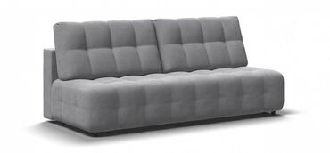 Прямые диваны: Диван BOSS 2.0 MINI велюр Monolit сталь, Габариты (ШхГхВ)203x100x93 см — 3