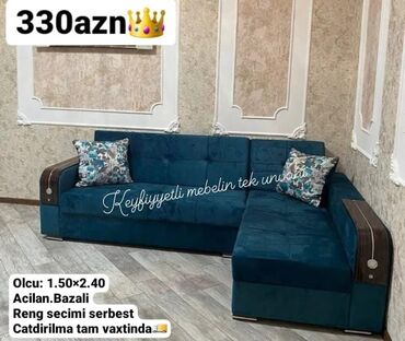 mebel parcalari: Künc divan, Yeni, Açılan, Bazalı, Parça, Şəhərdaxili pulsuz çatdırılma