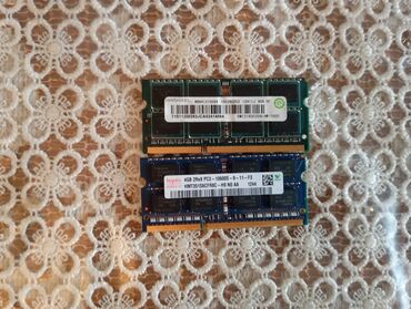 laptop ddr3 ram: Operativ yaddaş (RAM) Hynix, 8 GB, 1333 Mhz, DDR3, Noutbuk üçün