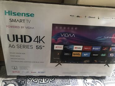 hisense 49: Smart TV. лучшее качество изображения 4K с гарантией 2 года