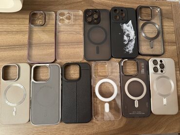 Masaüstü kompüterlər və iş stansiyaları: IPhone 14pro ve 16 pro üçün müxtəlif dizaynlarda qoruyucu örtük (case)
