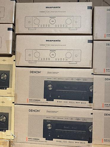 Səs gücləndiriciləri: Denon AVR-X7200W – 4K Ultra HD AV resiver - 9.2 kanal, hər kanalda — 34