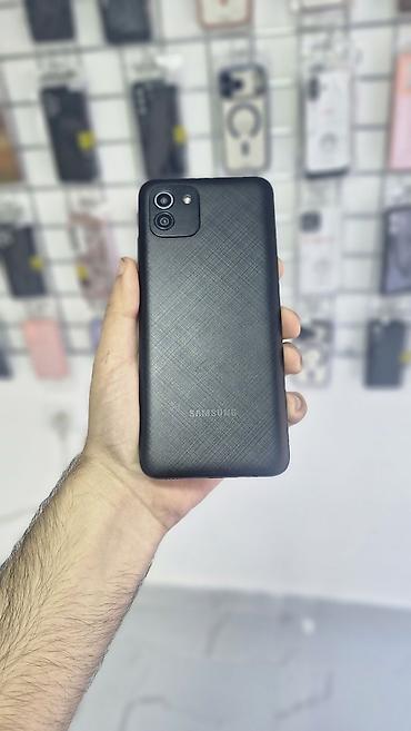 samsung a03: Samsung Galaxy A03, 32 GB, rəng - Qara, İki sim kartlı — 1