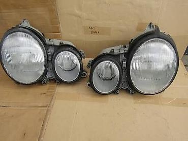 Передние фары: Комплект передних фар Mercedes-Benz 2000 г., Б/у, Оригинал, Германия — 2