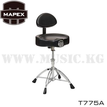 ударний барабан: Стул для барабанщика Mapex T775A Стул с седлообразным мягким