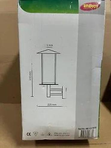 Baštenska rasveta: Zidna spoljašnja lampa “ASTRO” – nerđajući čelik (INOX) - Materijal — 11