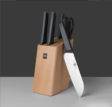 Другие товары для дома: Набор ножей Xiaomi HuoHou Youth Knifes Set 6 в 1 В наборе