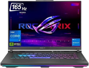 Apple MacBook: Yeni ASUS ROG, 16 ", Intel Core i7, 1 TB, Ünvandan götürmə, Ödənişli çatdırılma, Rayonlara çatdırılma