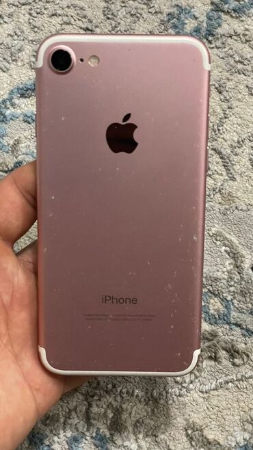 телефон айфон 6 7: IPhone 7, Б/у, 32 ГБ, Розовый, 77 %