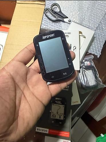 velosiped sidenya: Velospidometr IGSPORT BSC 200 orginal təzə alınıb demək olar — 4