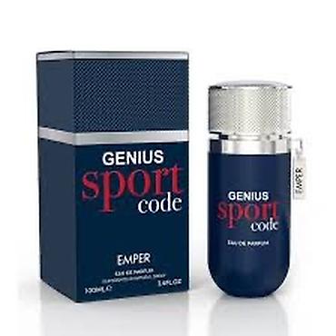 megamor etri: Emper Genius Sport Code – Eau de Parfum, 100 ml (3.4 fl. oz) - — 1