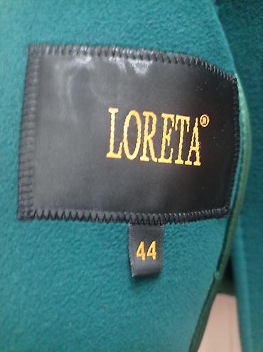 лорета: Пальто, Классика, Осень-весна, Кашемир, По колено, XL — 3