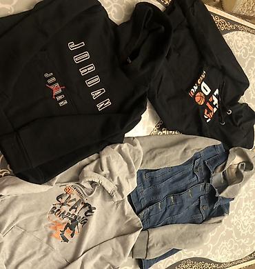 nike hyperko: Uşaq üçün hoodi və yüngül gödəkçə dəsti - 4 ədəd: 3 kapüşonlu — 2