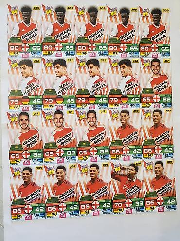 sak qosqu: Futbol kolleksiya kartları dəsti 195 kart - Seriya: Blast Cards — 4