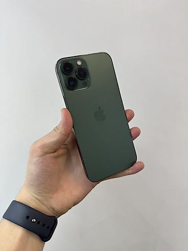 level up gb001: IPhone 13 Pro Max, Б/у, 256 ГБ, Alpine Green, Защитное стекло, Чехол, 83 % — 1