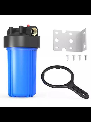 💧 NatureWater BRM01 Filtr Kolbası – 1" BB10 üçün, Tam Paket Satılır