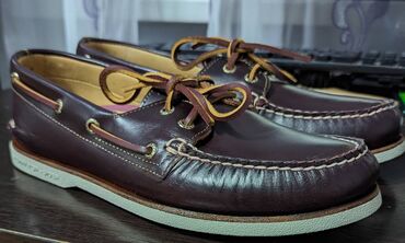 чешка обувь: Топсайдеры Sperry Men's Gold Cup Authentic Original Orleans Tan Boat
