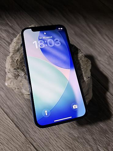 Apple iPhone: IPhone 12 mini, синий цвет (Blue) Состояние идеальное Акб 91 памяти 64 — 6