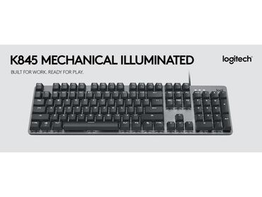 механика клавиатура: Logitech k845 illuminated Клавиатура, оригинальная, без кириллицы!