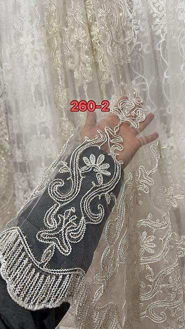 Pərdə və tüllər: Tül pərdə – model 0093 seriyası - Material: incə, işıqlı tull (yarı — 17