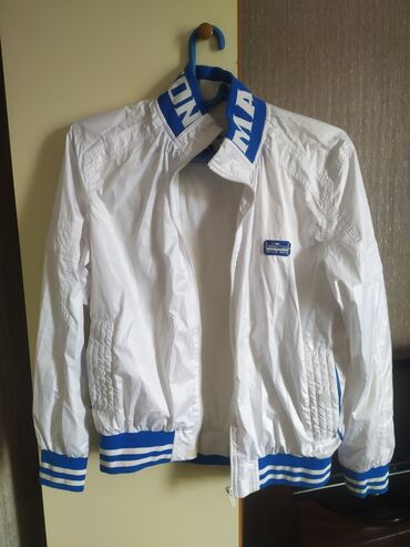 осенний куртки для мужчин: Куртка 4XL (EU 48), цвет - Белый
