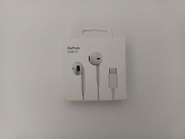 Аудиотехника: Зымдуу ичине салынуучу кулакчындар, Apple, Жаңы, түсү - Ак — 1