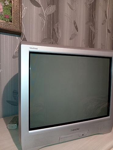 televizor gence: Klassik kineskop televizorlar dəsti 1) Sony Trinitron TV - Geniş — 1