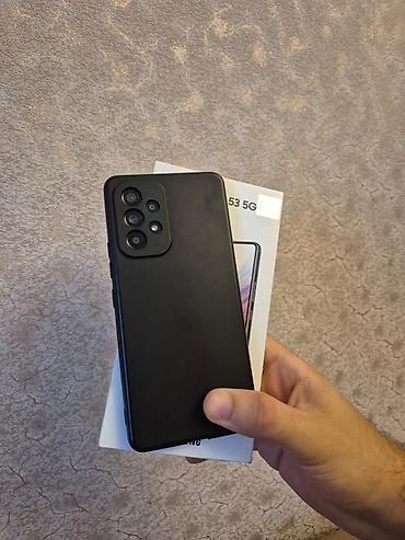 Samsung Galaxy A53 5G, rəng - Qara, İki sim kartlı
