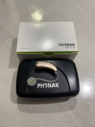 Слуховой аппарат Phonak (заушный) с тонкой трубкой - Бренд: Phonak (A