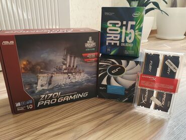gaming chair: Core i5 7600K + ASUS Z170i Pro Gaming + 16GB DDR4 RAM + Cryorig C7