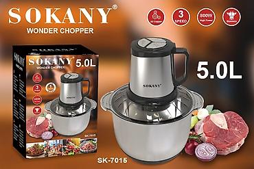 power: Измельчитель SOKANY Wonder Chopper SK-7015 - Объем чаши: 5.0 л - — 1