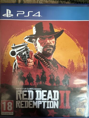 PS4 (Sony PlayStation 4): Red dead redemption 2 в идеальном состояний, месяц назад брал.Почти не