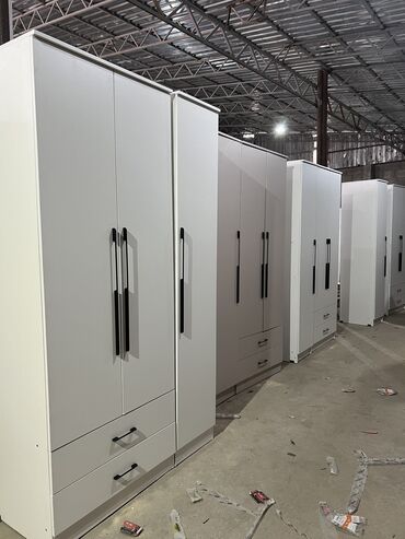 Шифоньеры: Шифоньер, Новый, Прямой, цвет - Белый, ЛДСП at lalafo.kg — 4 Шифоньеры: Шифоньер, Новый, Прямой, цвет - Белый, ЛДСП — 4