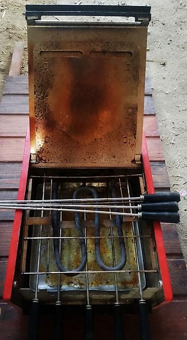Elektrik manqallar: Qorizontal manqal, Termostat ilə, İşlənmiş — 6