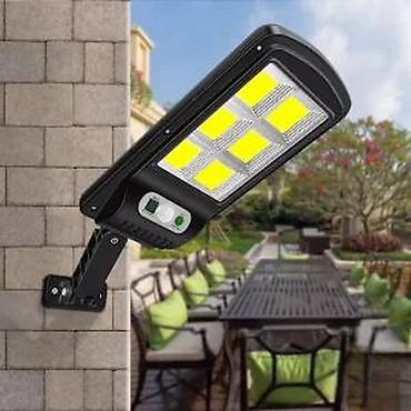 stich sat: Solarna LED zidna lampa u crnoj boji, dizajnirana za spoljašnju — 2