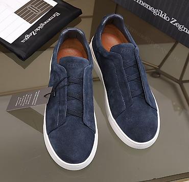 Сникеры Ermenegildo Zegna - Материал верха: натуральная замша