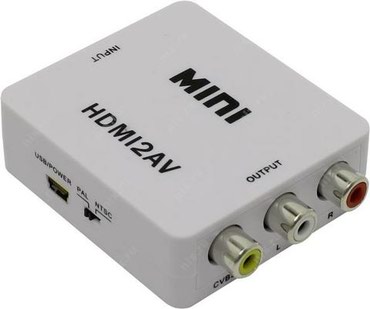 переходник hdmi на av в Кыргызстан: Переходник HDMI---AV(RCA)