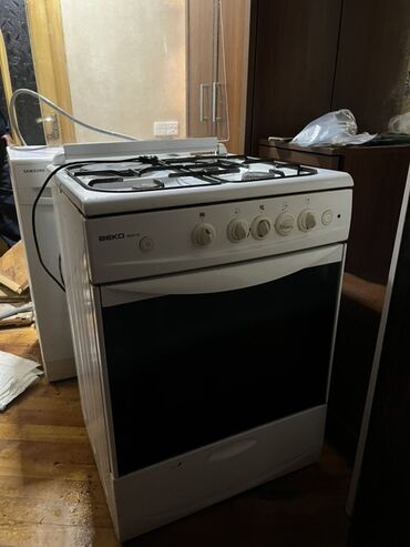 iki gözlü qaz: Plitə Beko, Qarışıq, 4 gözlü, İşlənmiş