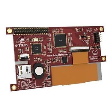 maqnitola az: Raspberry Pi 4.3″ Touch LCD Modul Dəsti 4D Systems tərəfindən — 3