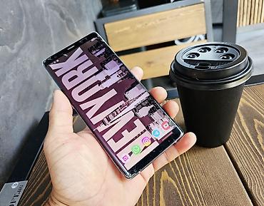 Samsung Galaxy Note 8, Колдонулган, 64 ГБ, түсү - Кара, 1 SIM