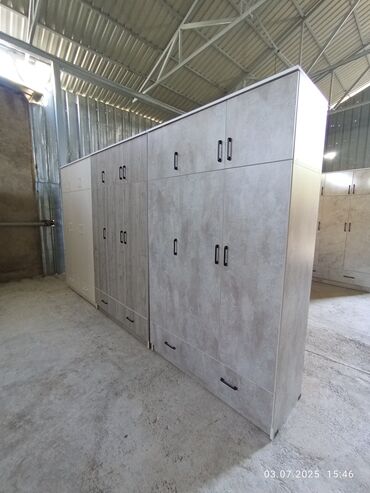 Шкафы для одежды: Шкаф для одежды, Прямой, Другой материал — 10