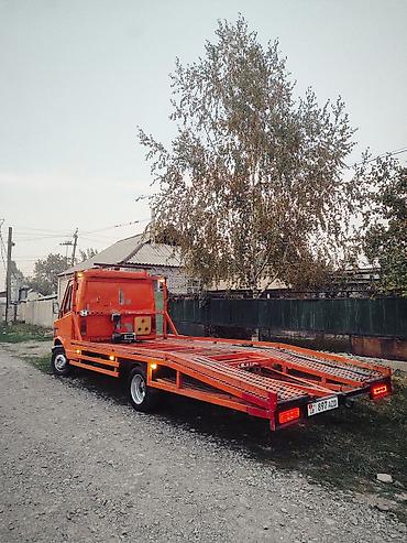 жесткий буксир для грузовых: Эвакуатор, Mercedes-Benz, 1994 г., Ломаная — 1