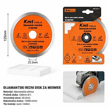 KMT List testere mermerni uzorak 9364717 Dijamantski rezni disk za