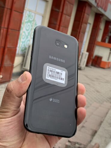 samsung м12: Samsung A7, Б/у, 32 ГБ, цвет - Черный, 2 SIM