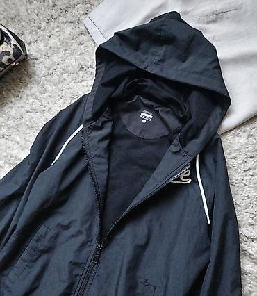 versace ranac: NIKE suskava jakna u velicini XS. Boja crna sa belim natpisom brenda — 5