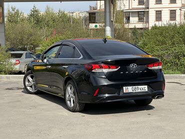 черный hyundai: Hyundai Sonata: 2017 г., 2 л, Автомат, Газ, Седан