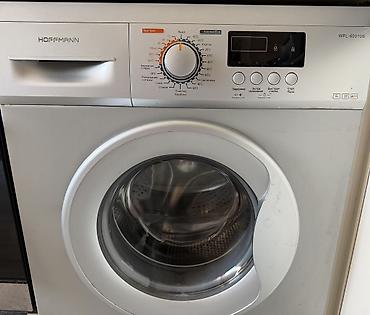 schaub lorenz paltaryuyan: Hoffmann WFL-60010S paltaryuyan maşın - Gümüşü rəng, ön şüşə qapı - — 3