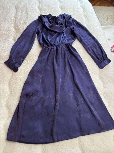 zara sljokicava haljina: M (EU 38), color - Purple, Other style, Long sleeves